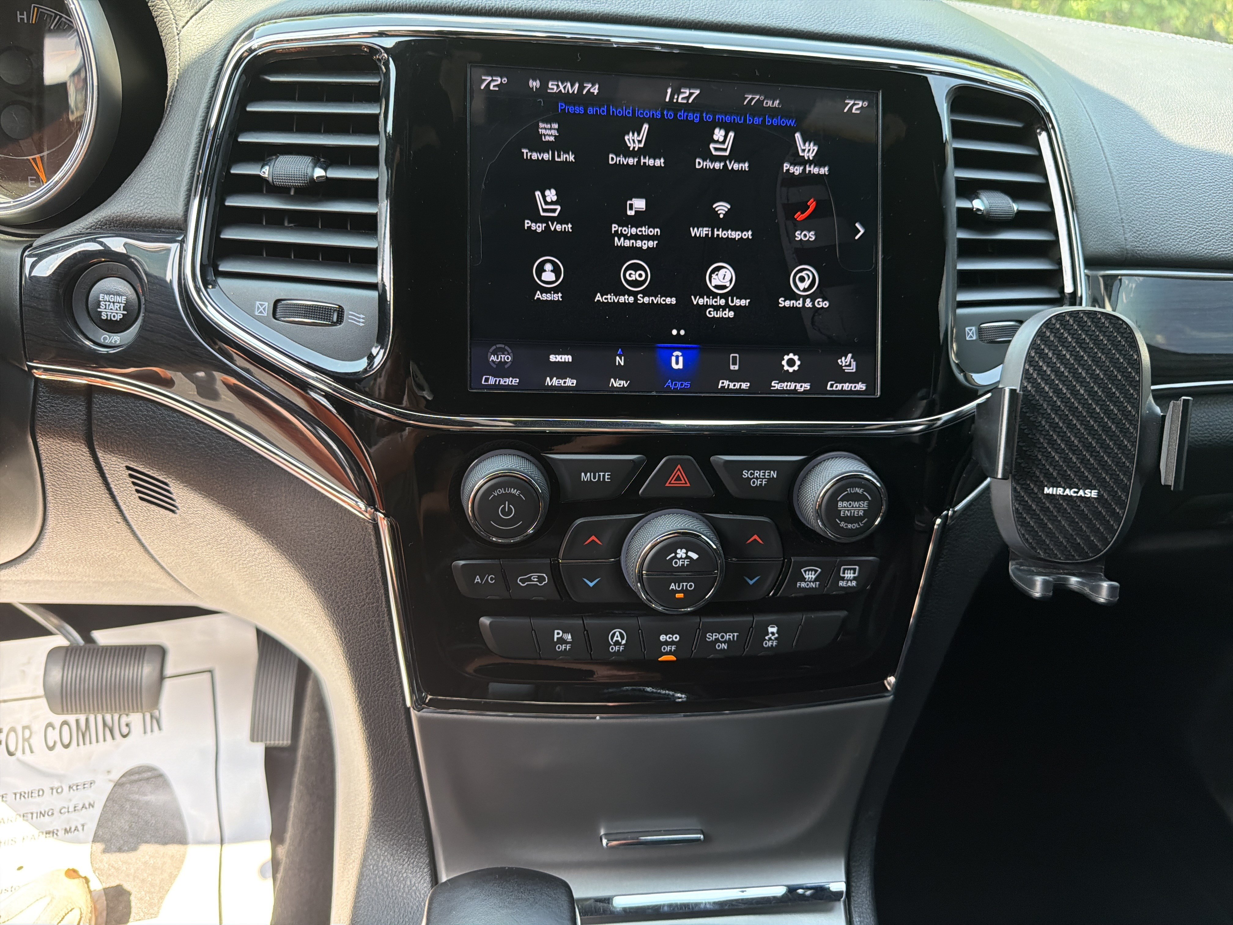 Certified 2020 Jeep Grand Cherokee Overland AWD/4WD image 19