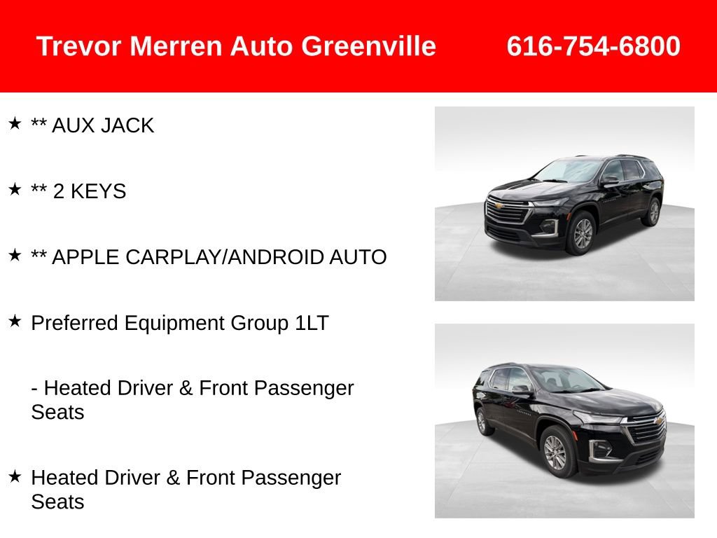 Used 2023 Chevrolet Traverse LT AWD/4WD image 19