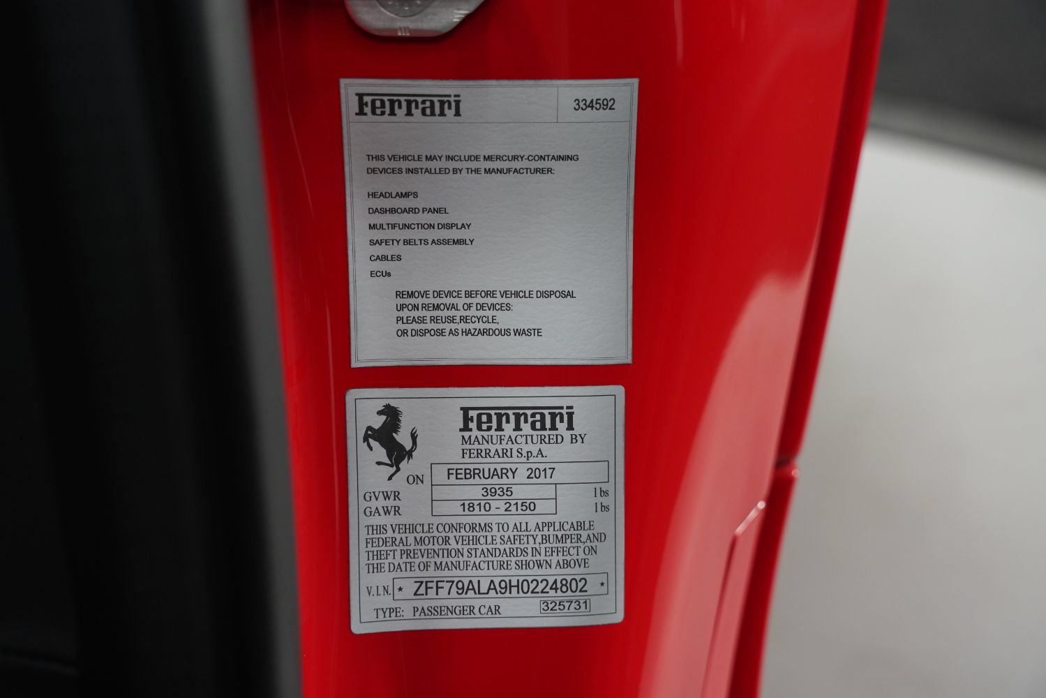 Used 2017 Ferrari 488 GTB RWD image 54