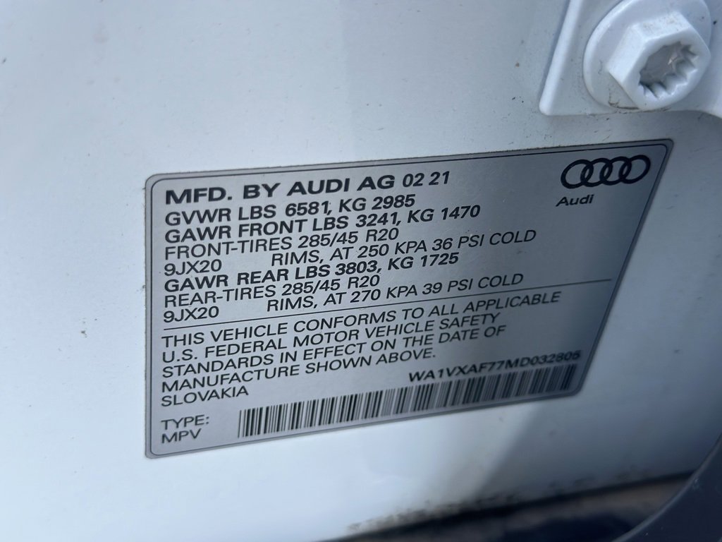 Used 2021 Audi Q7 3.0T Prestige w/ Prestige Package image 28