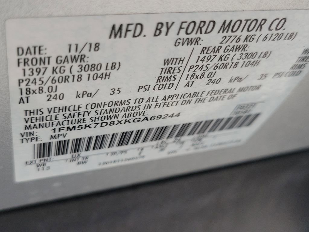 Used 2019 Ford Explorer XLT FWD image 30