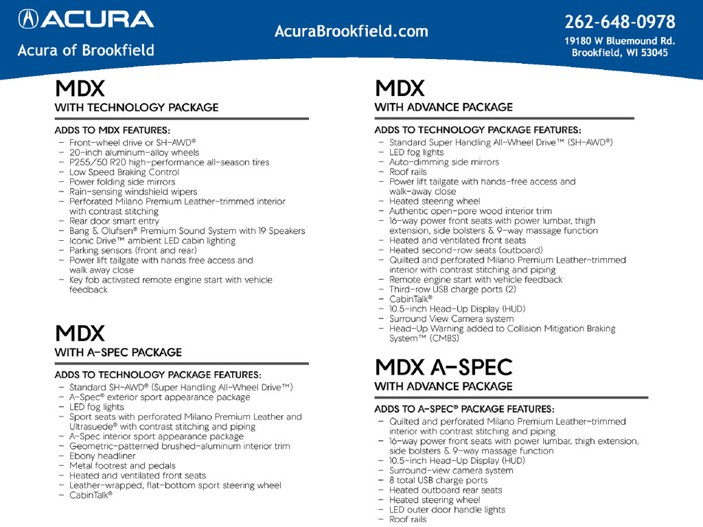 New 2026 Acura MDX A-Spec w/ Advance Package AWD/4WD image 8