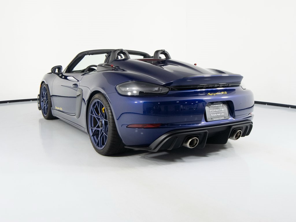 Certified 2025 Porsche 718 Boxster Spyder RS image 3