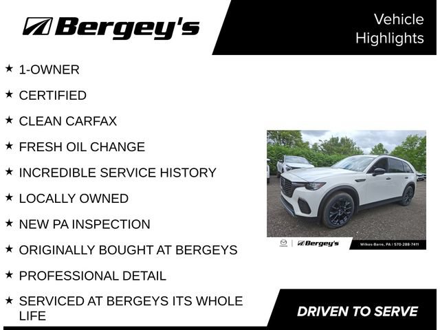 Certified 2025 MAZDA CX-70 3.3 Turbo w/ Premium Package AWD/4WD image 4