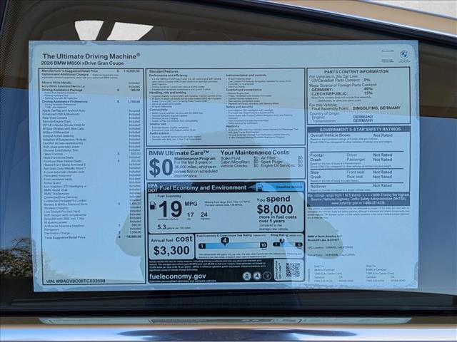 New 2026 BMW M850i xDrive image 18