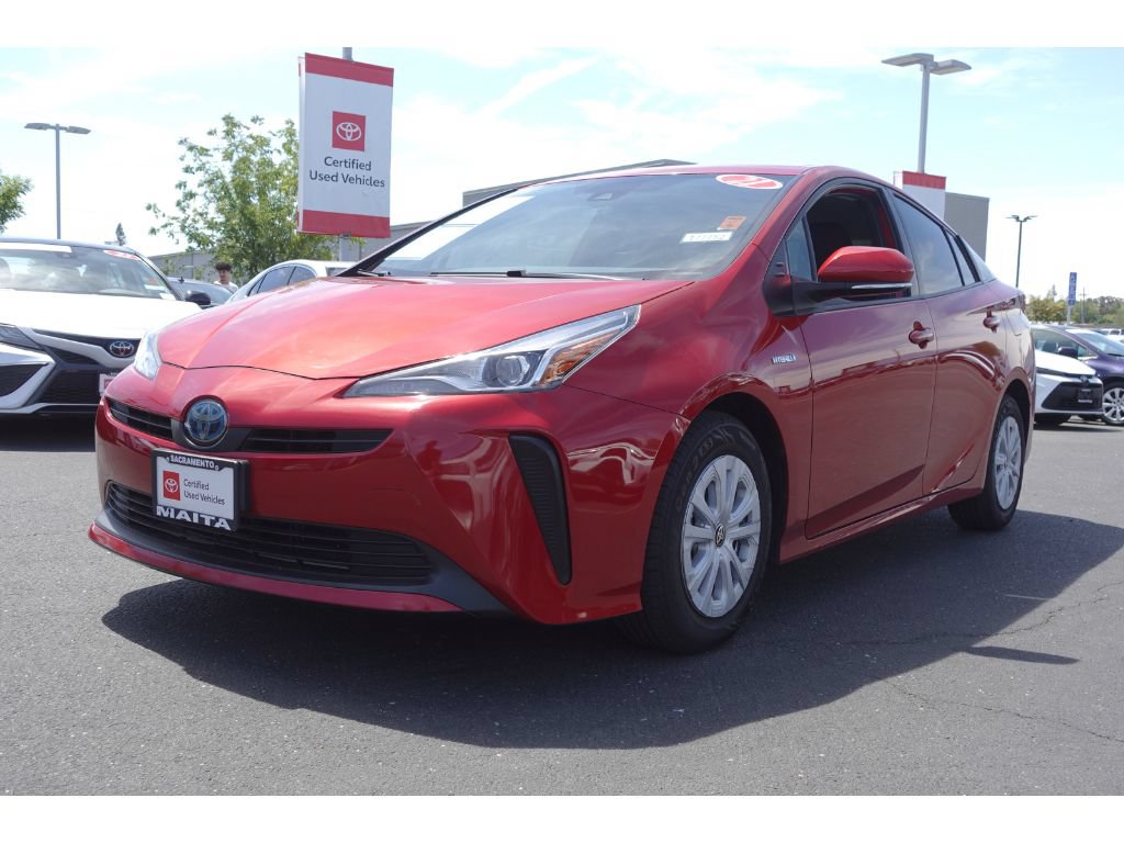 Certified 2021 Toyota Prius L Eco FWD image 8