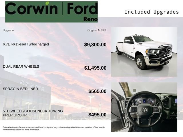 Used 2020 RAM 3500 Big Horn image 3