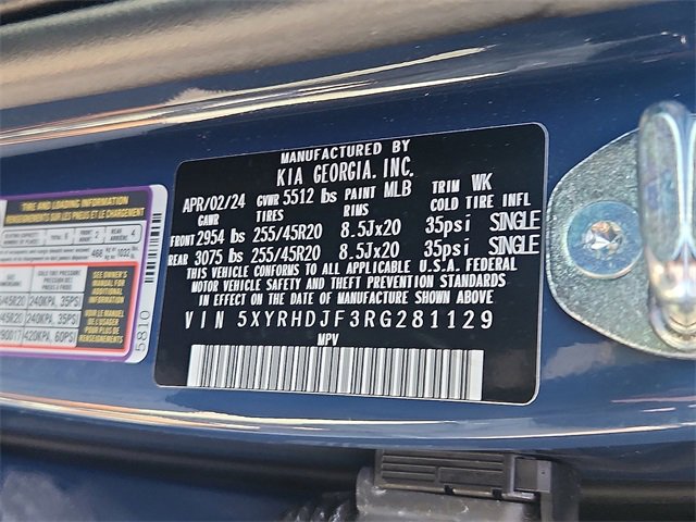 Used 2024 Kia Sorento X-Line EX image 10