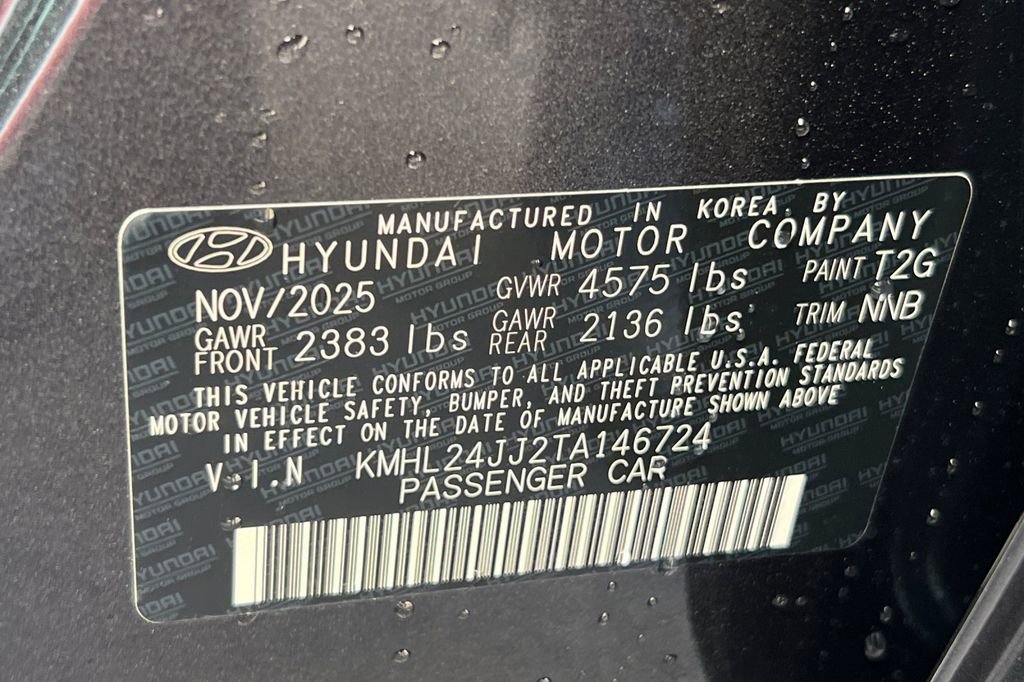 New 2026 Hyundai Sonata Blue FWD image 21