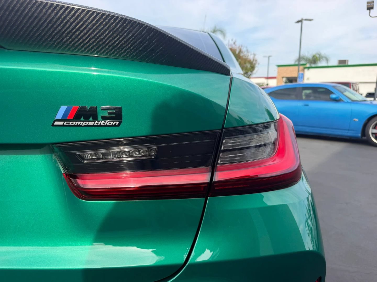 Used 2022 BMW M3 Competition w/ M Carbon Exterior Package RWD image 21