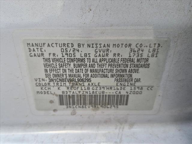 Used 2024 Nissan Versa SV FWD image 24