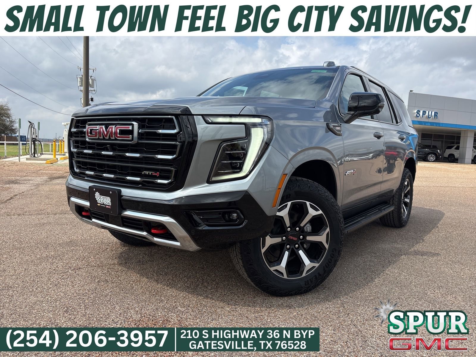 New 2026 GMC Yukon AT4 w/ LPO, Floor Liner Package image 1