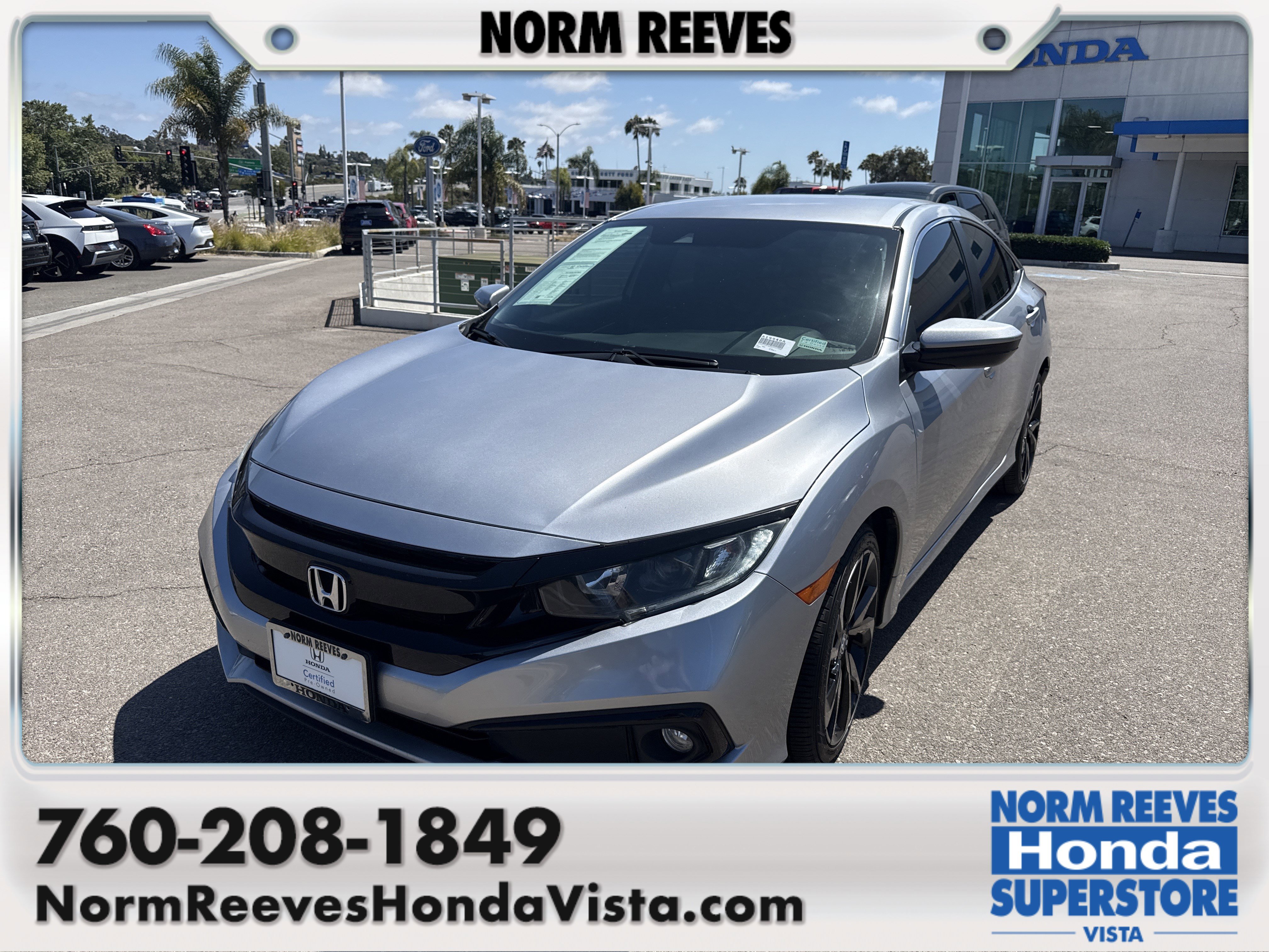 Certified 2021 Honda Civic Sport image 1