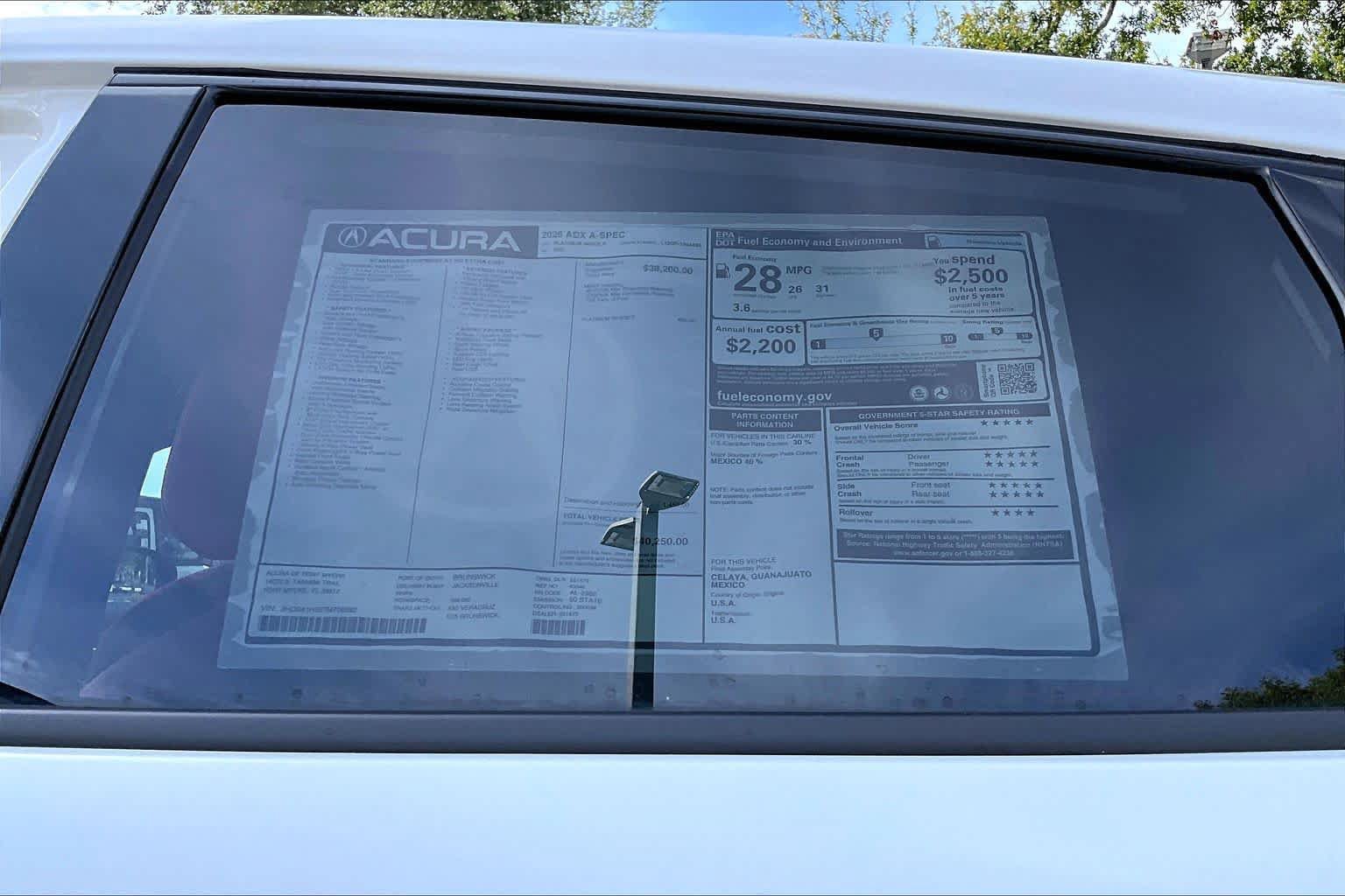 New 2026 Acura ADX A-Spec FWD image 22