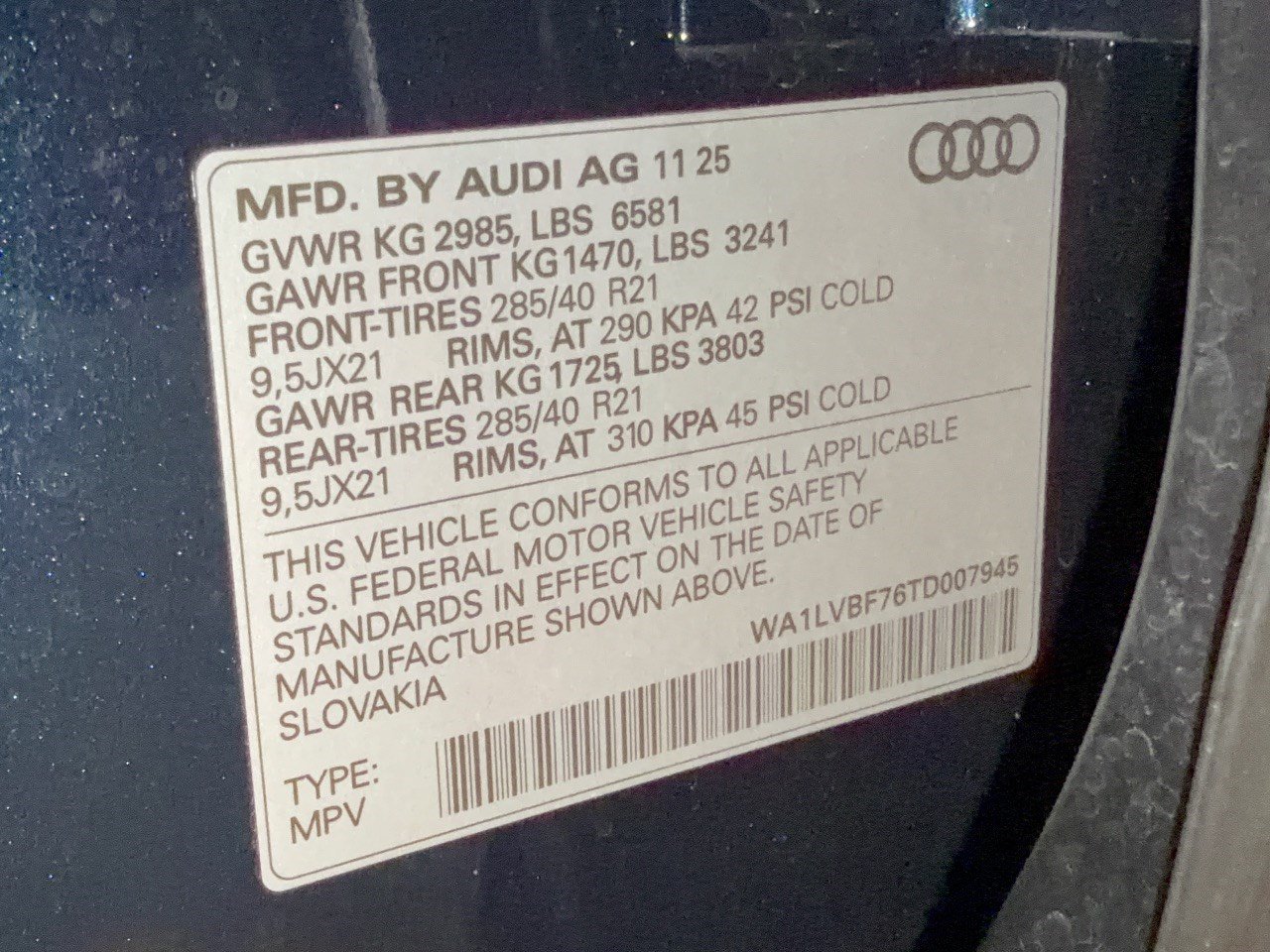 Certified 2026 Audi Q7 3.0T Premium Plus w/ Premium Plus Package AWD/4WD image 31