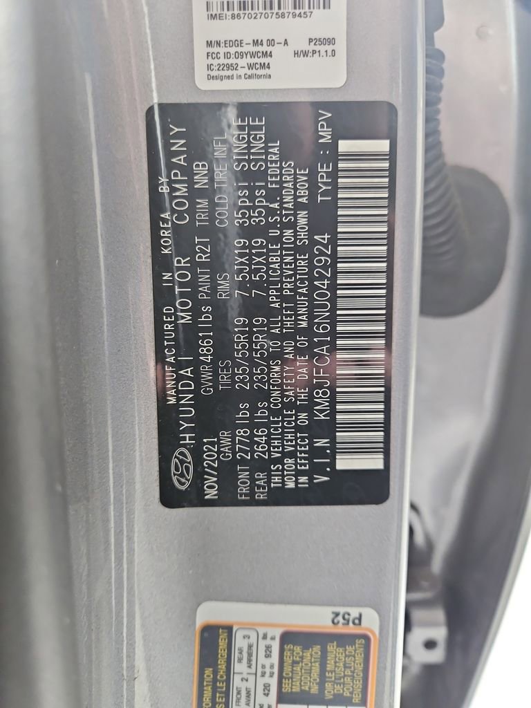 Certified 2022 Hyundai Tucson SEL image 31