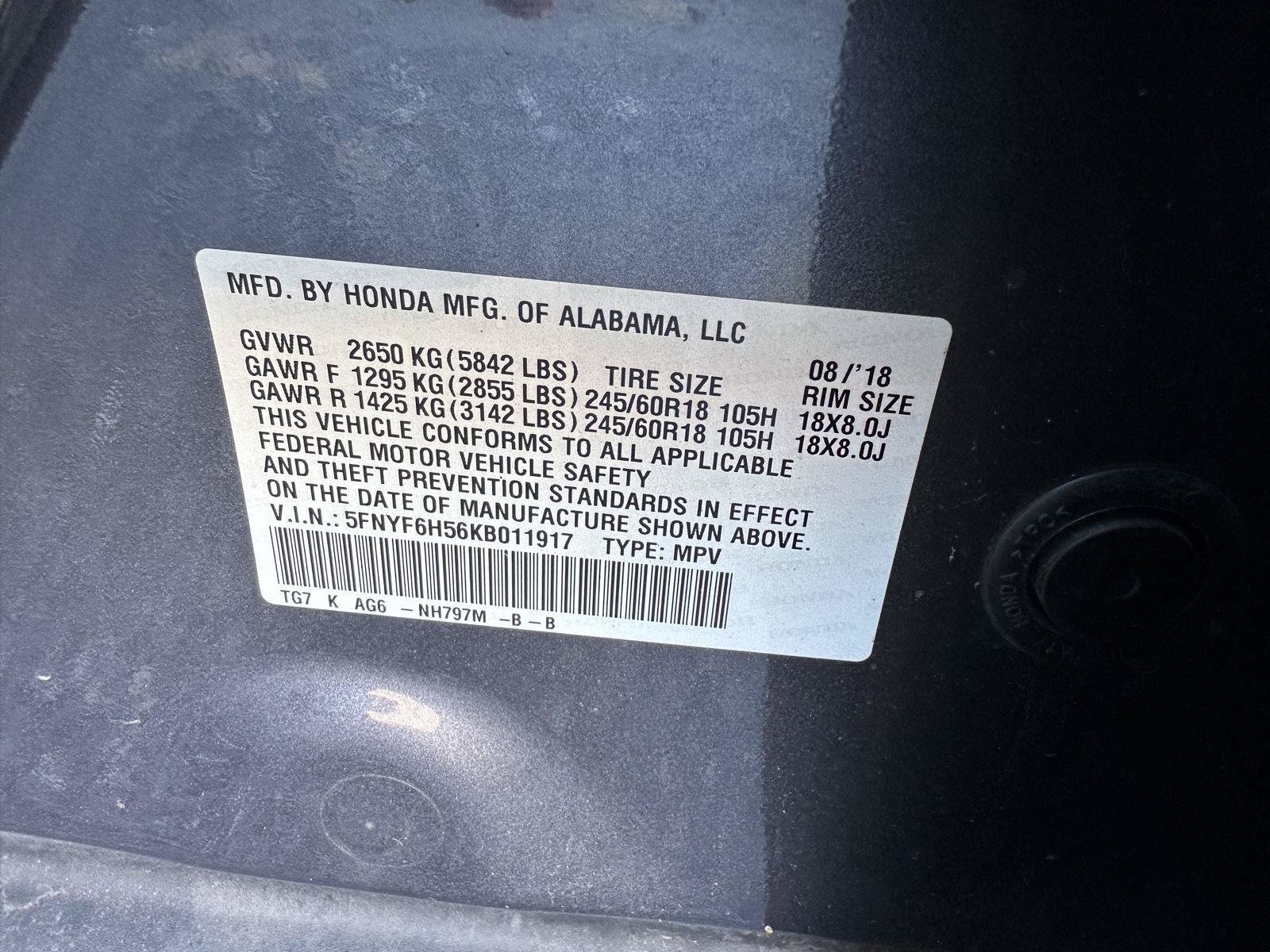Used 2019 Honda Pilot EX-L image 15