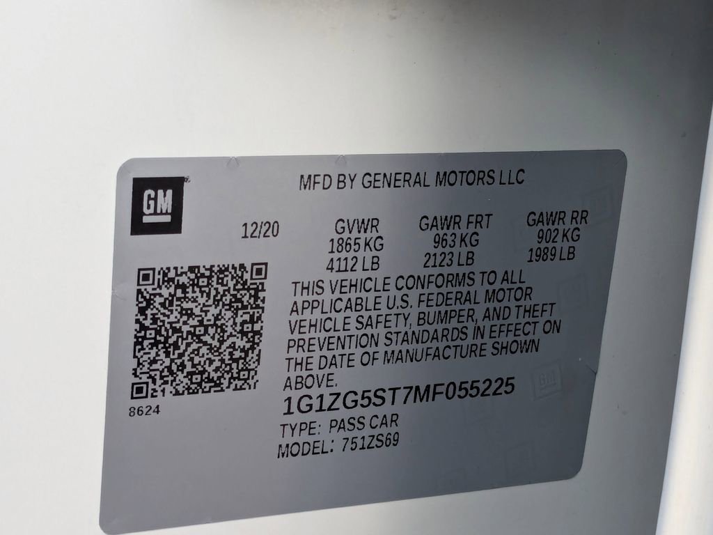 Used 2021 Chevrolet Malibu RS image 29