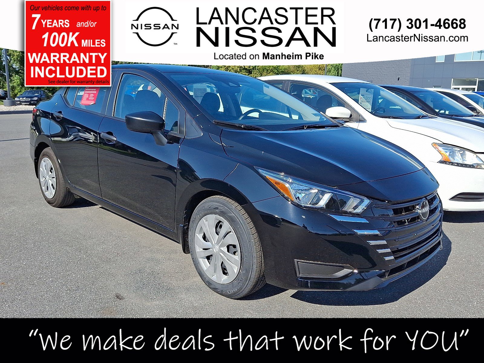 Certified 2024 Nissan Versa S w/ Trunk Package