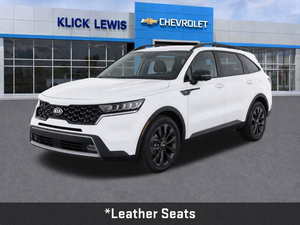 Used 2021 Kia Sorento EX w/ EX AWD X-Line Package video 3