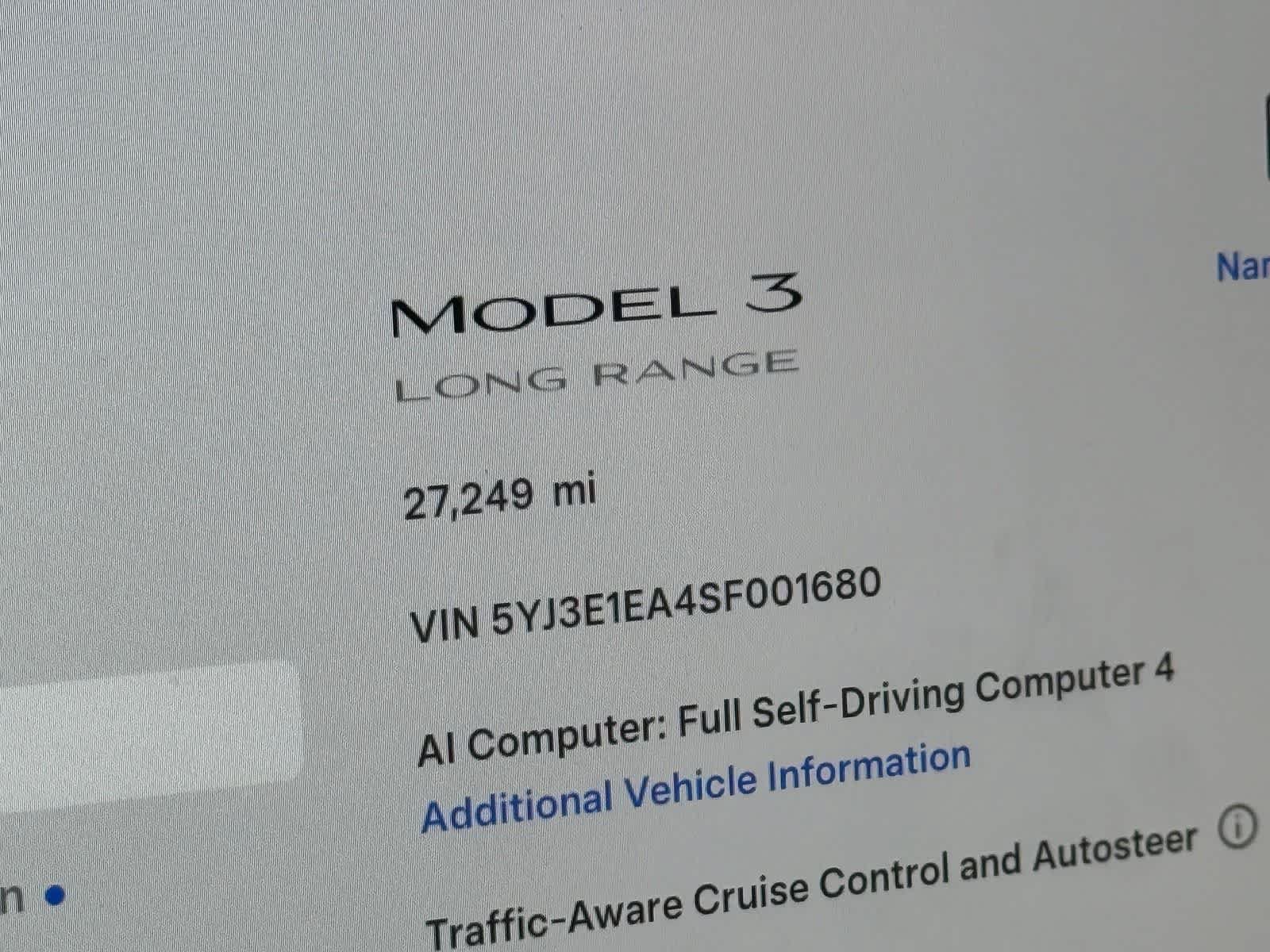 Used 2025 Tesla Model 3 Long Range RWD image 24
