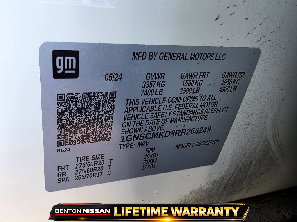Used 2024 Chevrolet Tahoe LS w/ Driver Alert Package RWD image 16