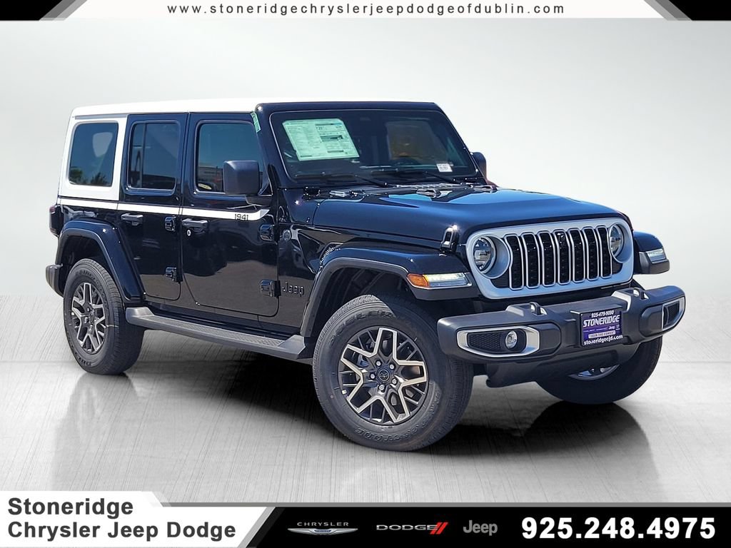New 2026 Jeep Wrangler Unlimited Sahara w/ Whitecap Package