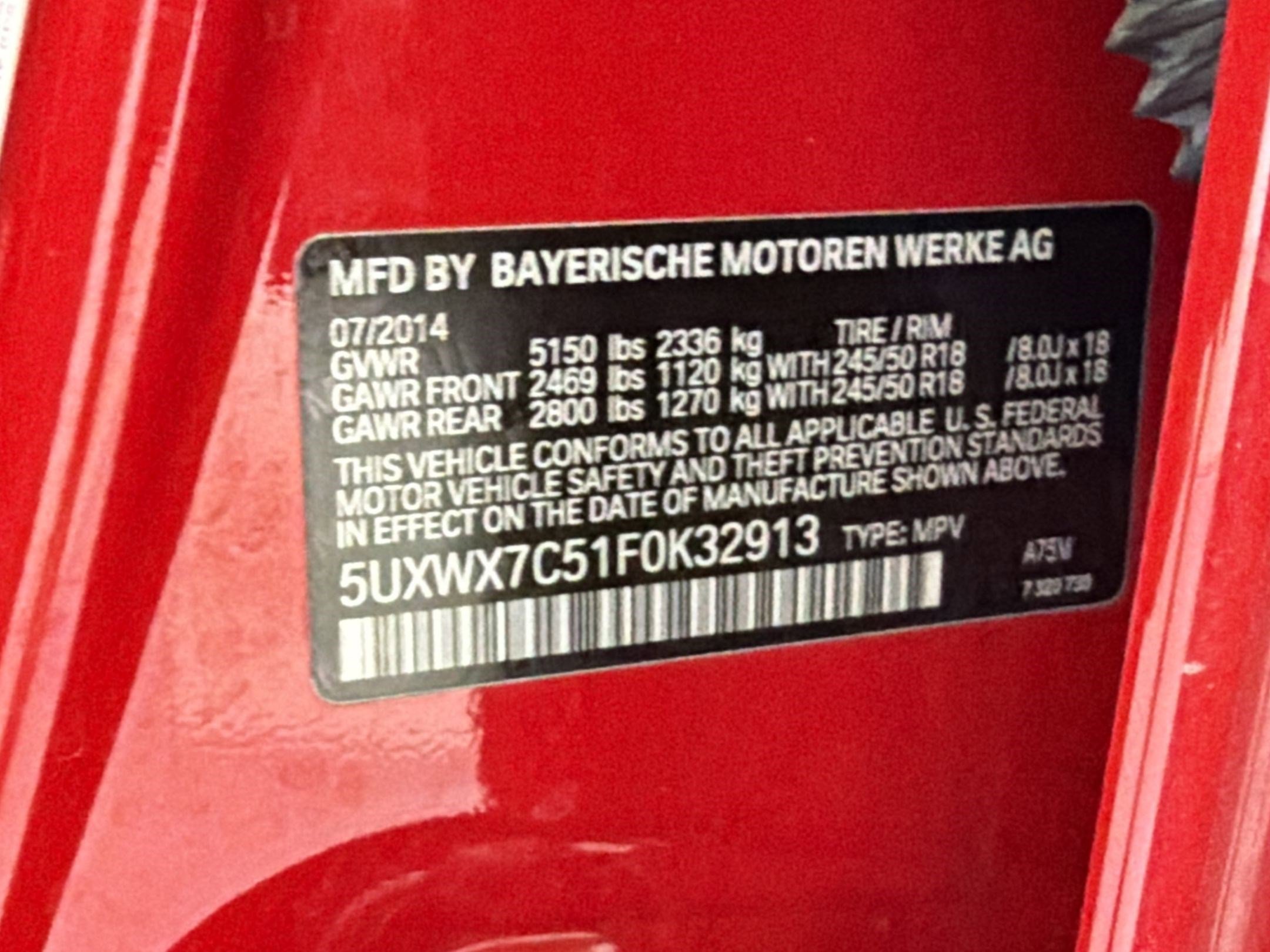 Used 2015 BMW X3 xDrive35i AWD/4WD image 20
