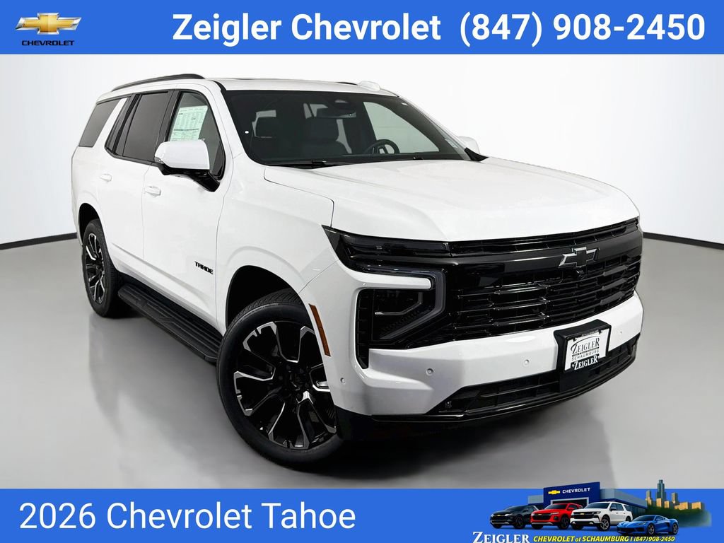 New 2026 Chevrolet Tahoe RST w/ RST Capability Package