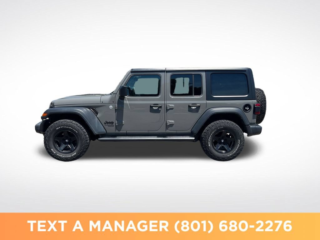Used 2021 Jeep Wrangler Unlimited Sport AWD/4WD image 2