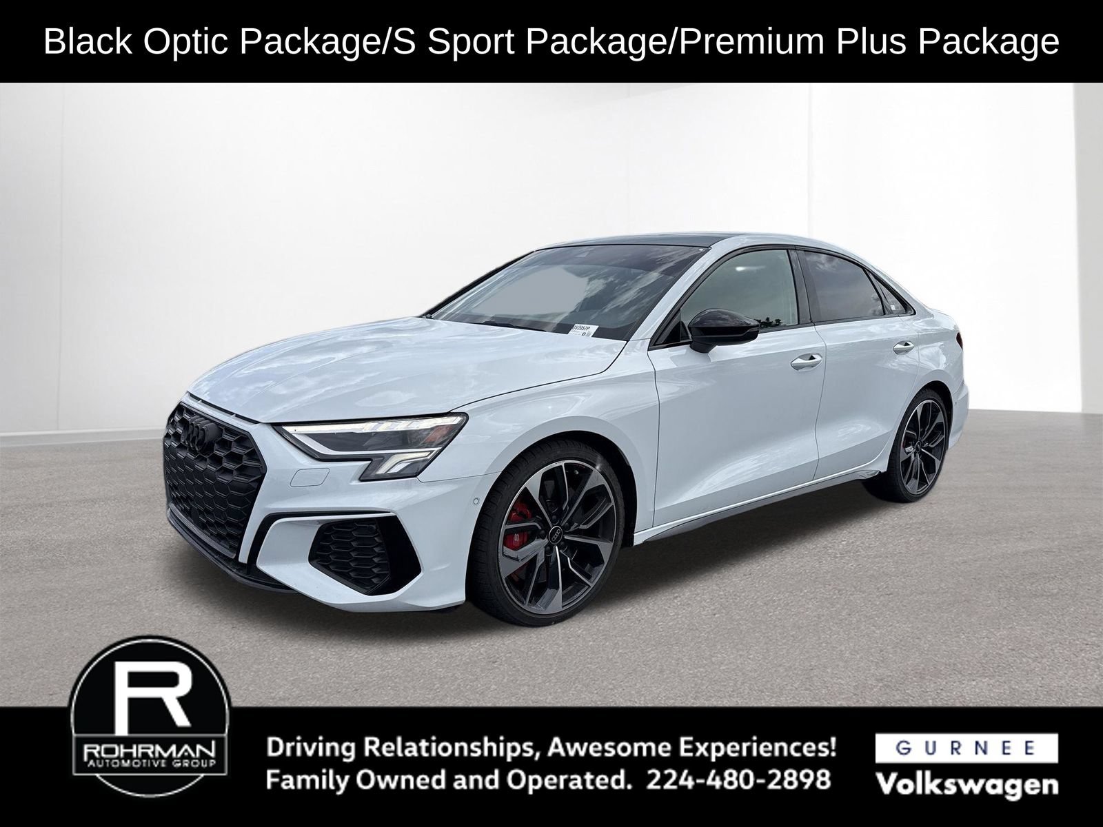 Used 2024 Audi S3 Premium Plus AWD/4WD image 1