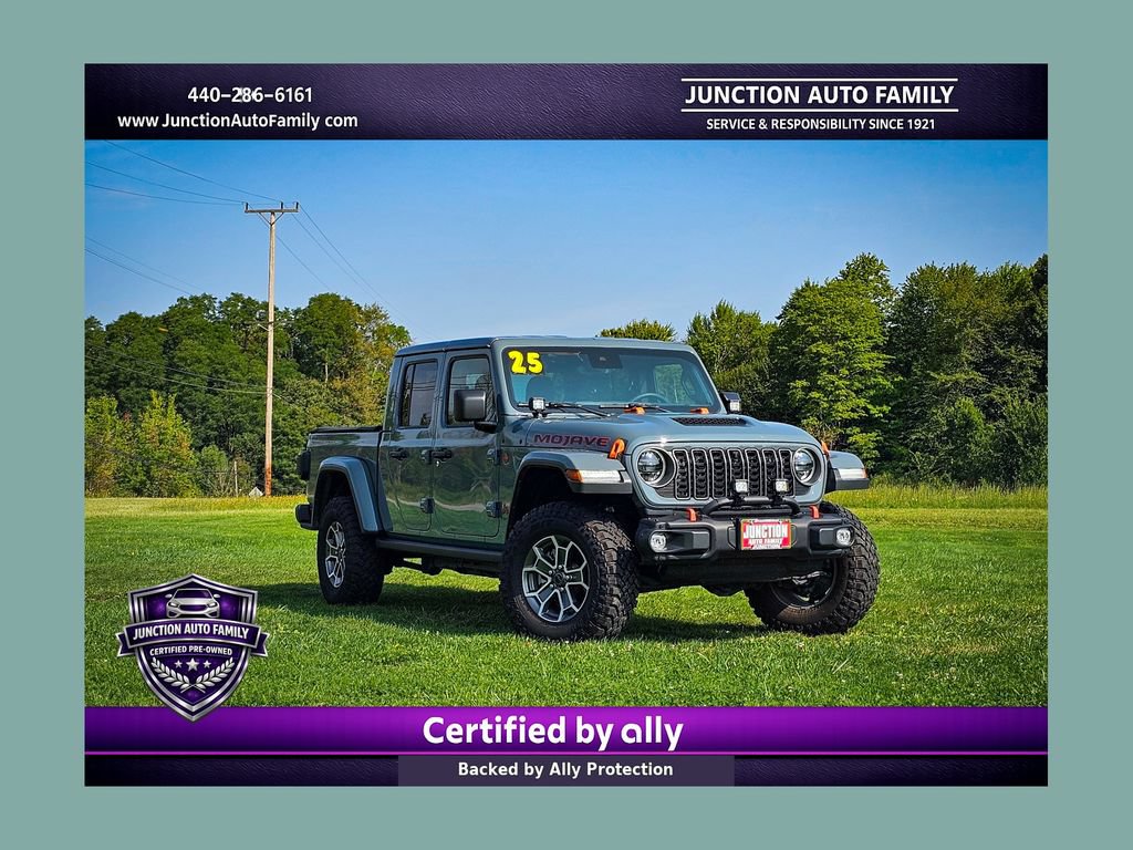 Used 2025 Jeep Gladiator Mojave AWD/4WD 360° Tour