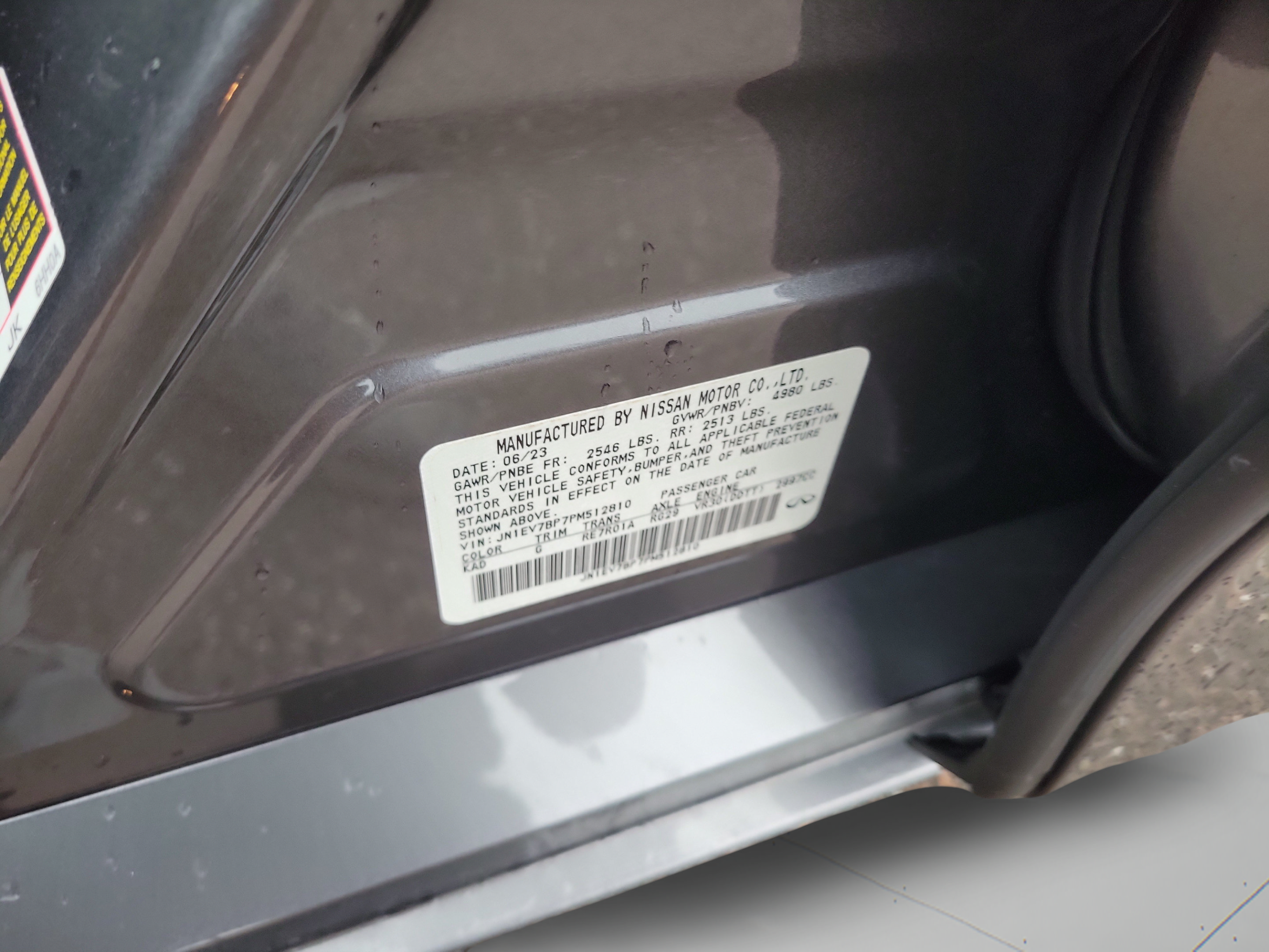 Certified 2023 INFINITI Q50 Luxe w/ Cargo Package RWD image 30