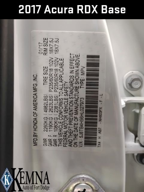 Used 2017 Acura RDX w/ Technology Package image 31