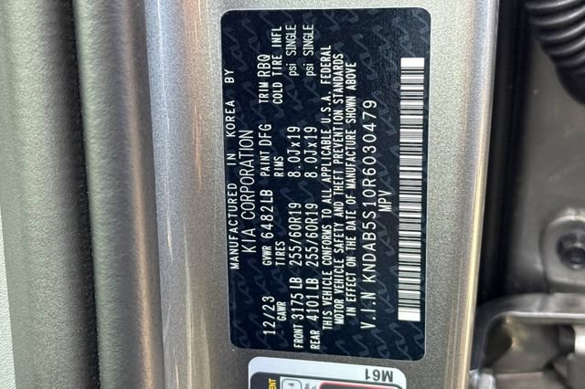Certified 2024 Kia EV9 Light Long Range RWD image 39