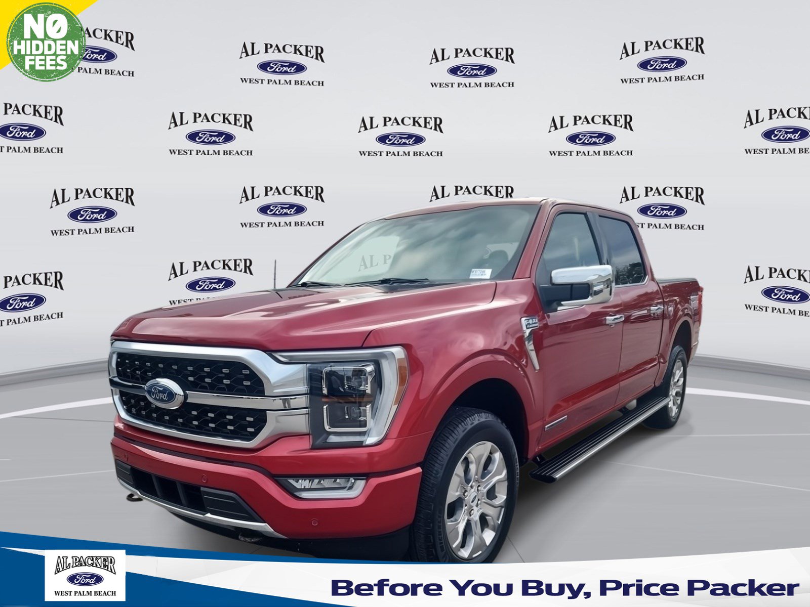 Certified 2022 Ford F150 Platinum w/ Max Trailer Tow Package image 1