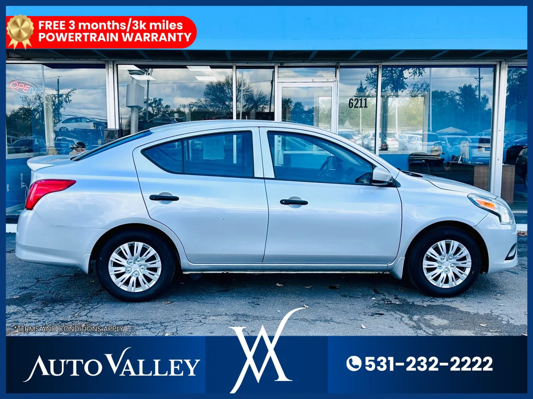 Used 2019 Nissan Versa S Plus FWD image 8