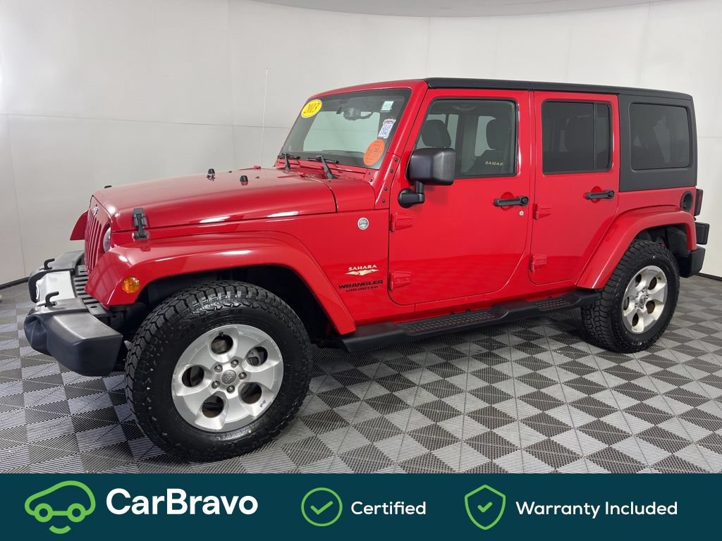 Used 2013 Jeep Wrangler Unlimited Sahara w/ Trailer Tow Group AWD/4WD image 11