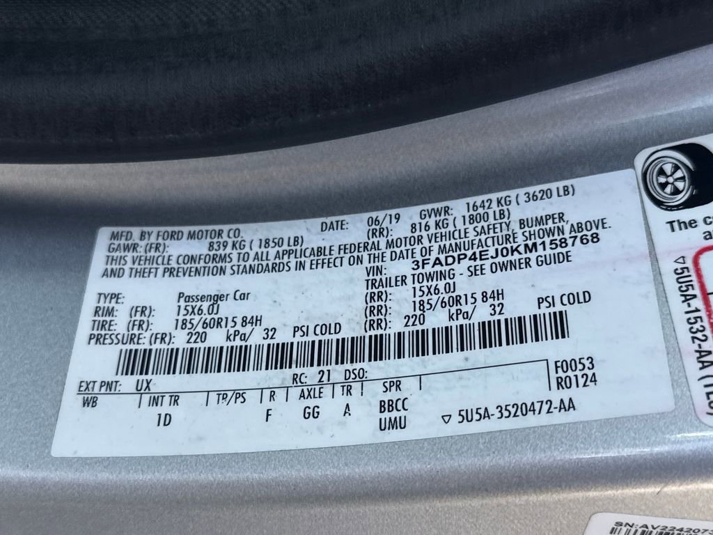 Used 2019 Ford Fiesta SE image 29