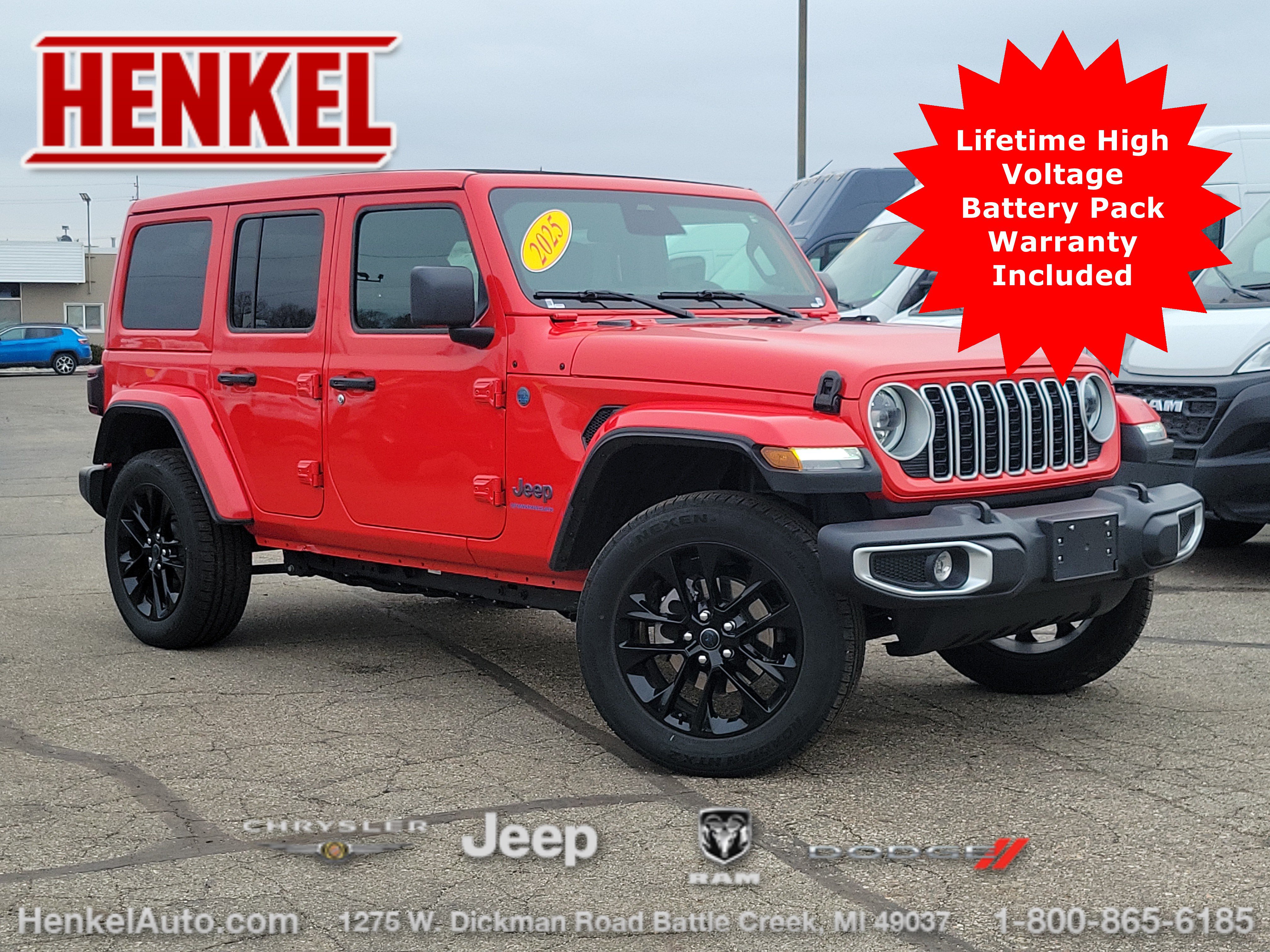 Used 2025 Jeep Wrangler Unlimited Sahara w/ Safety Group AWD/4WD video 1