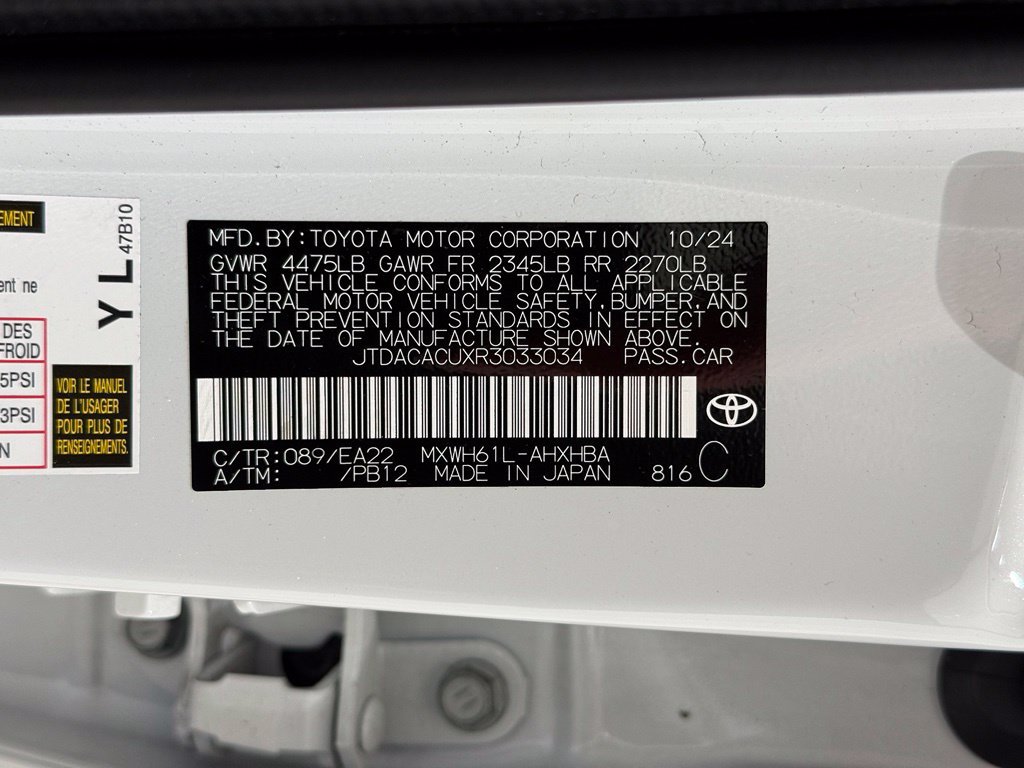 Certified 2024 Toyota Prius Prime Premium w/ Advanced Technology Package FWD image 30