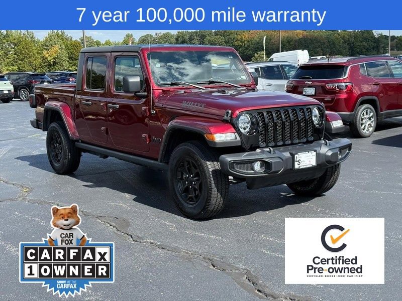 Certified 2021 Jeep Gladiator Willys image 2