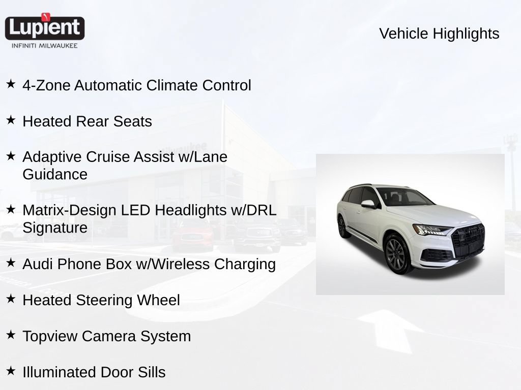 Used 2023 Audi Q7 2.0T Premium Plus w/ Premium Plus Package AWD/4WD image 3
