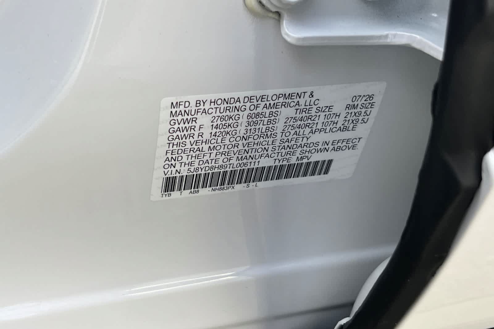 New 2026 Acura MDX Type S AWD/4WD image 26
