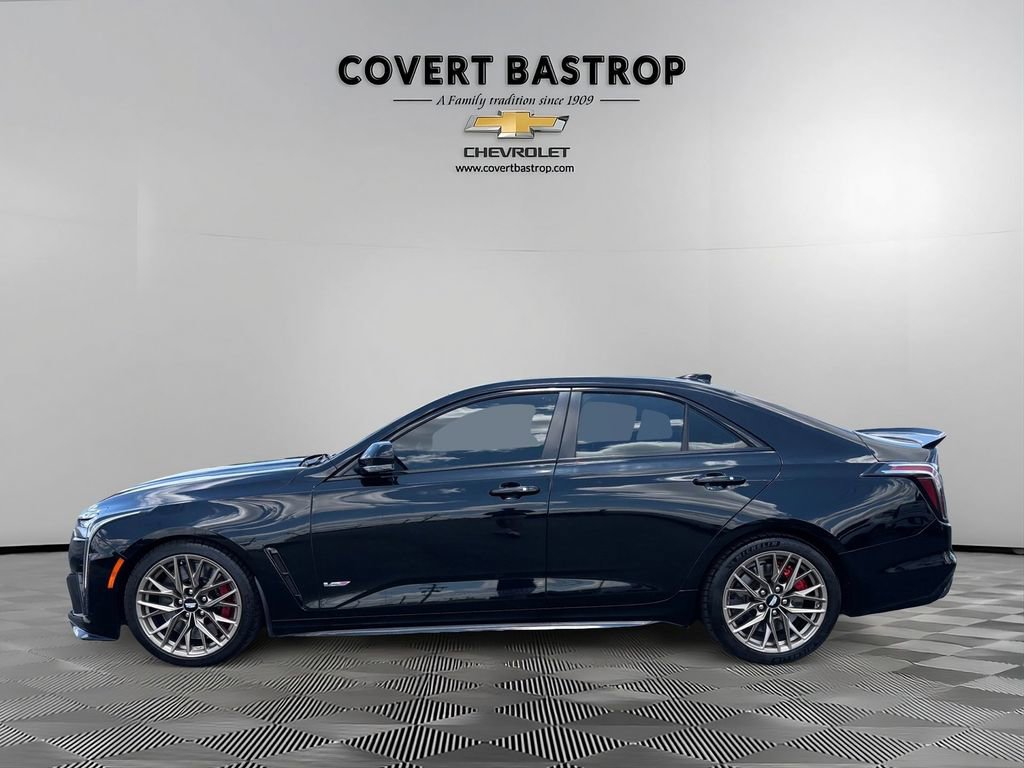 Used 2023 Cadillac CT4 V Blackwing w/ LPO, Bronce Accent Package RWD image 4