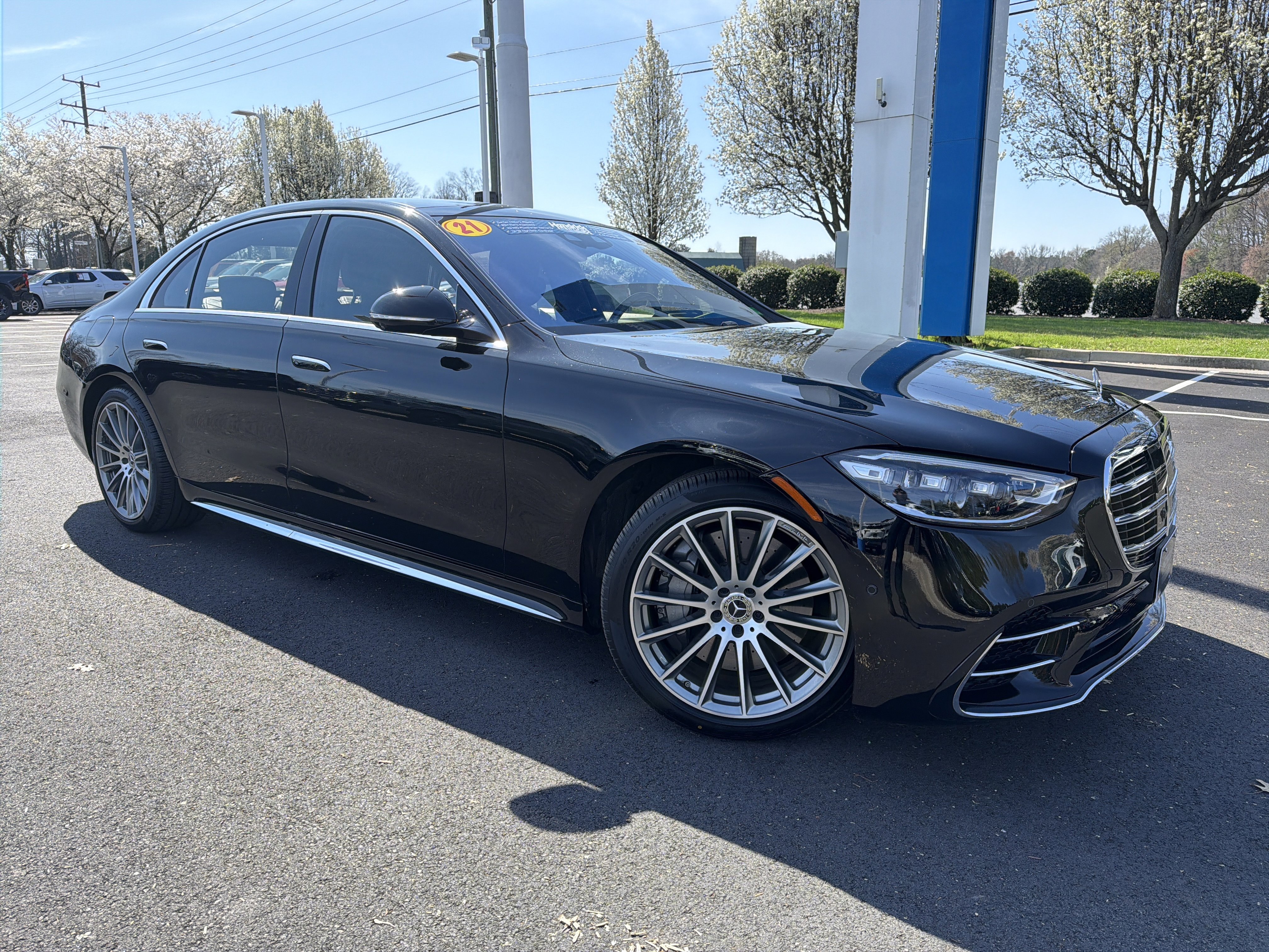 Used 2021 Mercedes-Benz S 580 4MATIC Sedan image 2