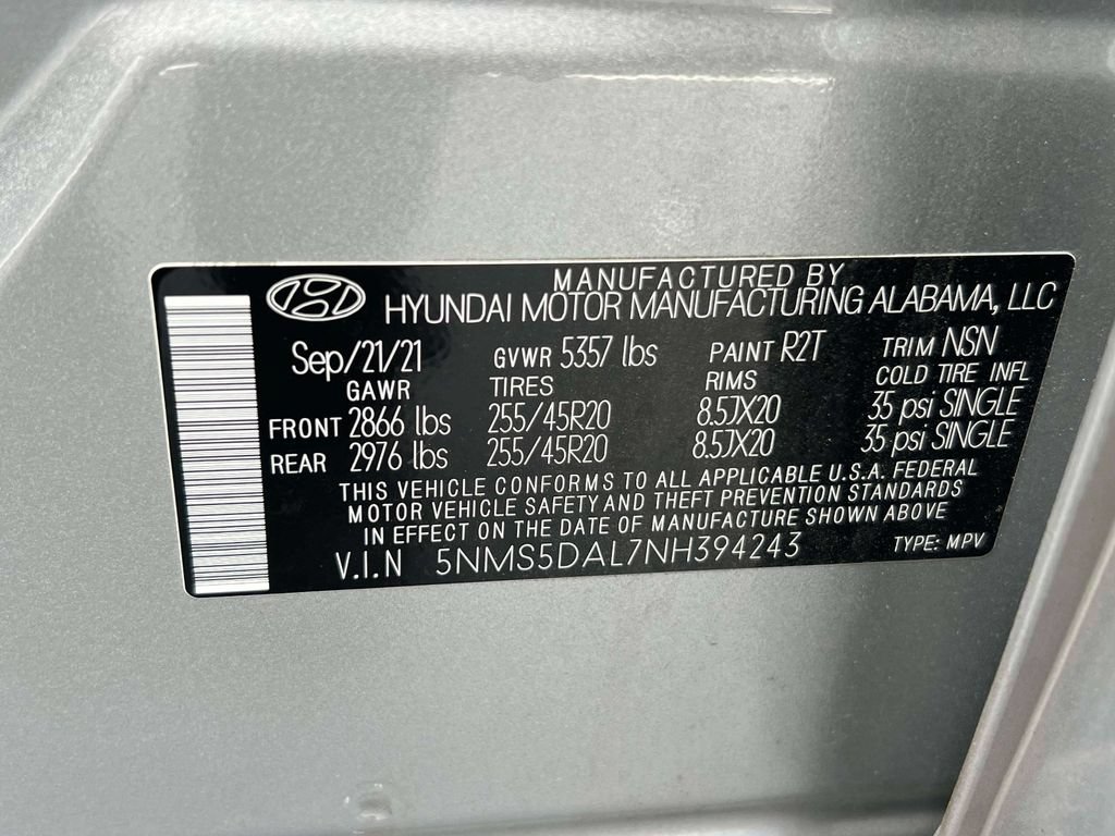 Used 2022 Hyundai Santa Fe Calligraphy AWD/4WD image 19