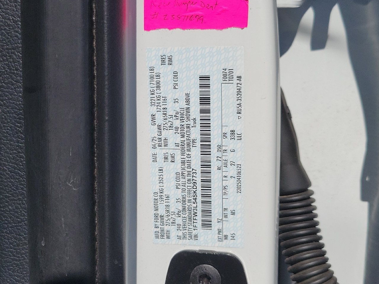 Used 2025 Ford F150 XLT w/ Equipment Group 301A Standard AWD/4WD image 30