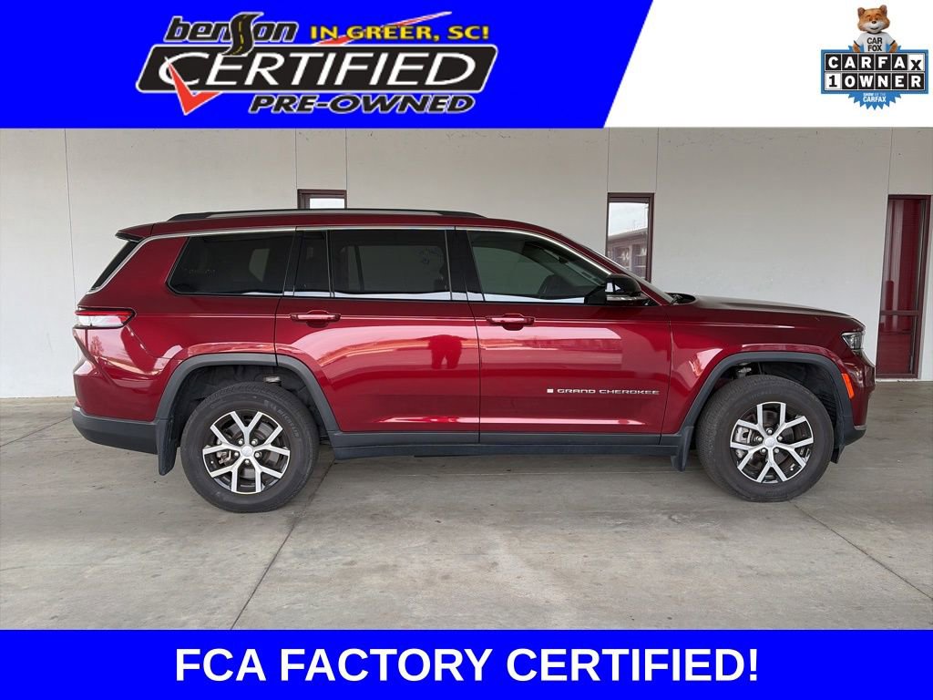 Certified 2024 Jeep Grand Cherokee L Limited w/ MOPAR Finishing Package image 1