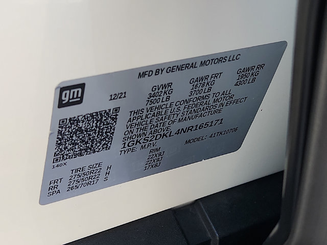 Used 2022 GMC Yukon Denali w/ Denali Premium Package AWD/4WD image 27